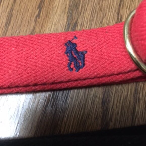 Bundle of Two Vintage Polo Cotton Webbing Belts - Picture 4 of 9